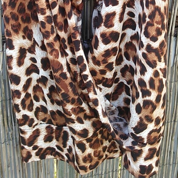 Sexy Leopard Print Women's Top Cami - No Size. No Brand. See Measurements - Picture 5 of 14